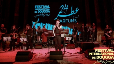Le grand spectacle ' 24 Parfums ' à la soirée d’ouverture du Festival de Dougga