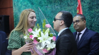 بالصور : وليد الزيدي يتسلم مهام وزارة الثقافة 