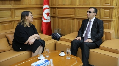 La Diva Amina Fakhet reçue par le ministre des Affaires Culturelles