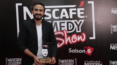 الشاب محمد بركاتي يفوز بالنسخة السادسة من مسابقة ''نسكافيه كوميدي شو''