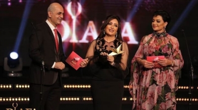 تكريم لطيفة في مهرجان الضيافة بدبي 