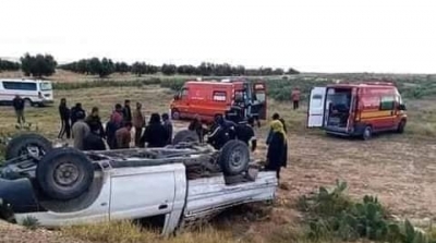 Sfax : 6 personnes meurent sur le champ dans un grave accident 