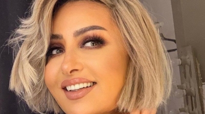 لطيفة تفاجيء جمهورها بالشعر الأشقر 