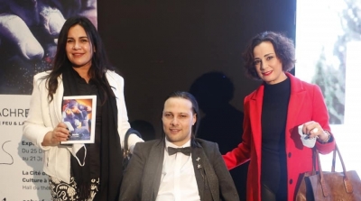 الفنان أشرف النمري يعرض أعماله الفنيّة بمدينة الثقافة (صور)