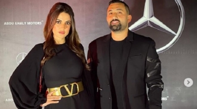 زوج درة يفاجئها في عيد ميلادها (صور)