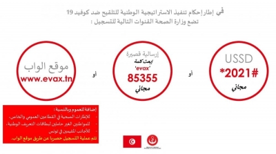 هيئة حماية المعطيات الشخصية : منظومة التسجيل في اللقاح مؤمنة 