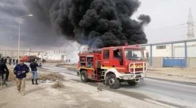 Explosion d'une citerne dans une usine à Mahdia 