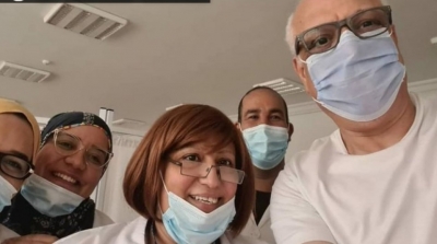  فتحي الهداوي يتلقى الجرعة الأولى من لقاح كورونا