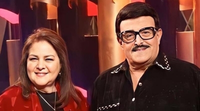 رسالة مؤثرة من دلال عبد العزيز لسمير غانم