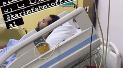 نقل الممثل المصري كريم فهمي للعناية المركزة بعد إصابته بجلطتين في الرئة