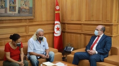 الحبيب عمار يستقبل نور الدين وناجية الورغي