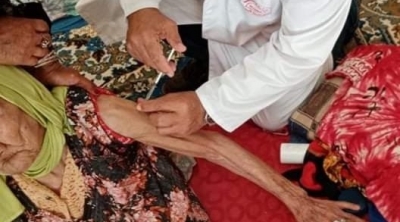بنزرت: تطعيم مسنة تبلغ من العمر 118 سنة بالجرعة الثانية من لقاح كورونا