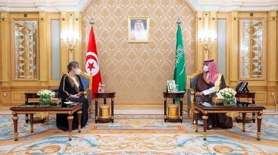 Najla Bouden rencontre le Prince héritier d’Arabie Saoudite