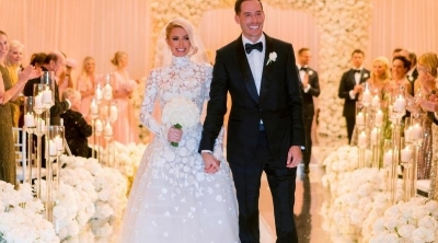 بدلت أزياءها أربع مرات.. الصور الأولى من زفاف باريس هيلتون 'الأسطوري'